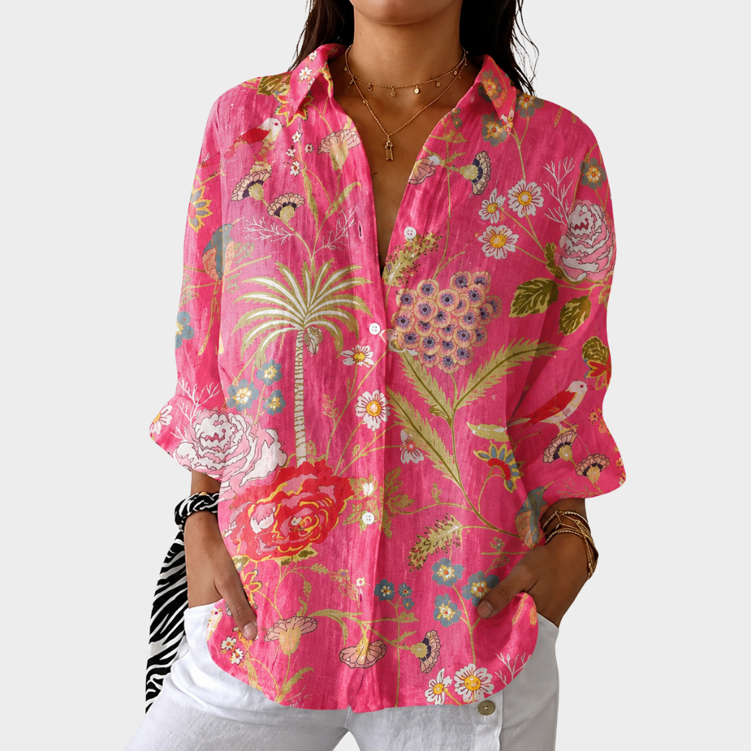 Leichte, Bunte Druckbluse
