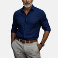 Sommerfeld | Herren Slim Fit Businesshemd, knitterfrei