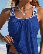 Marie | Bedruckter Tankini-Set
