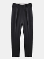 Twisted Jacquard Knit Polo & Slim Fit Tapered Pants