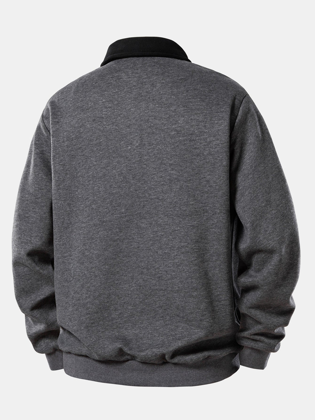 Contrast Collar Sweatshirt