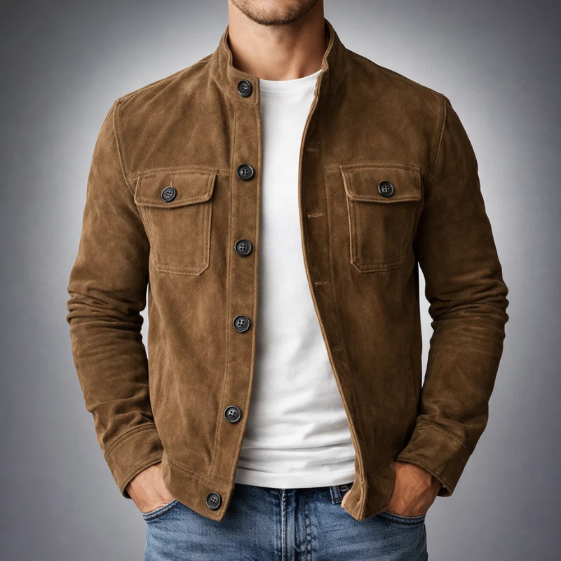 Niklas - Stilvolle Wildlederjacke