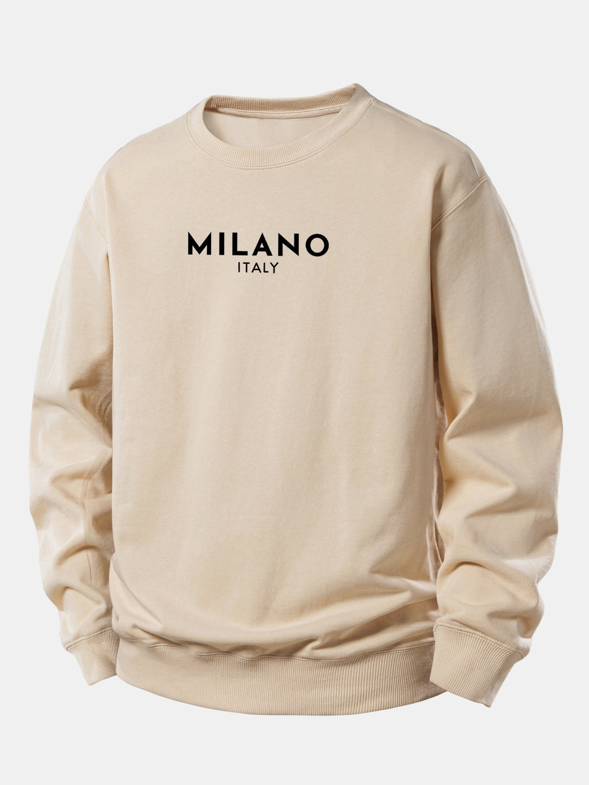 Relaxed Fit Sweatshirt mit Milano-Print