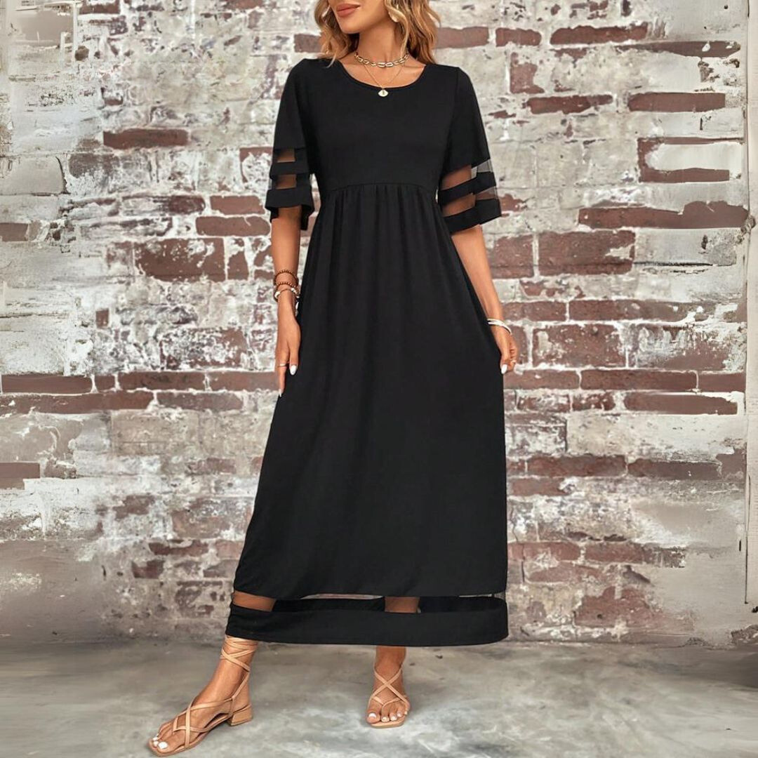 Aubrey™ – Figurbetontes Midi-Kleid mit Bauchbedeckung