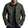 Raufeld – Retro Baumwoll-Zip-Jacke