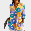 Pastel Floral Garden Blouse