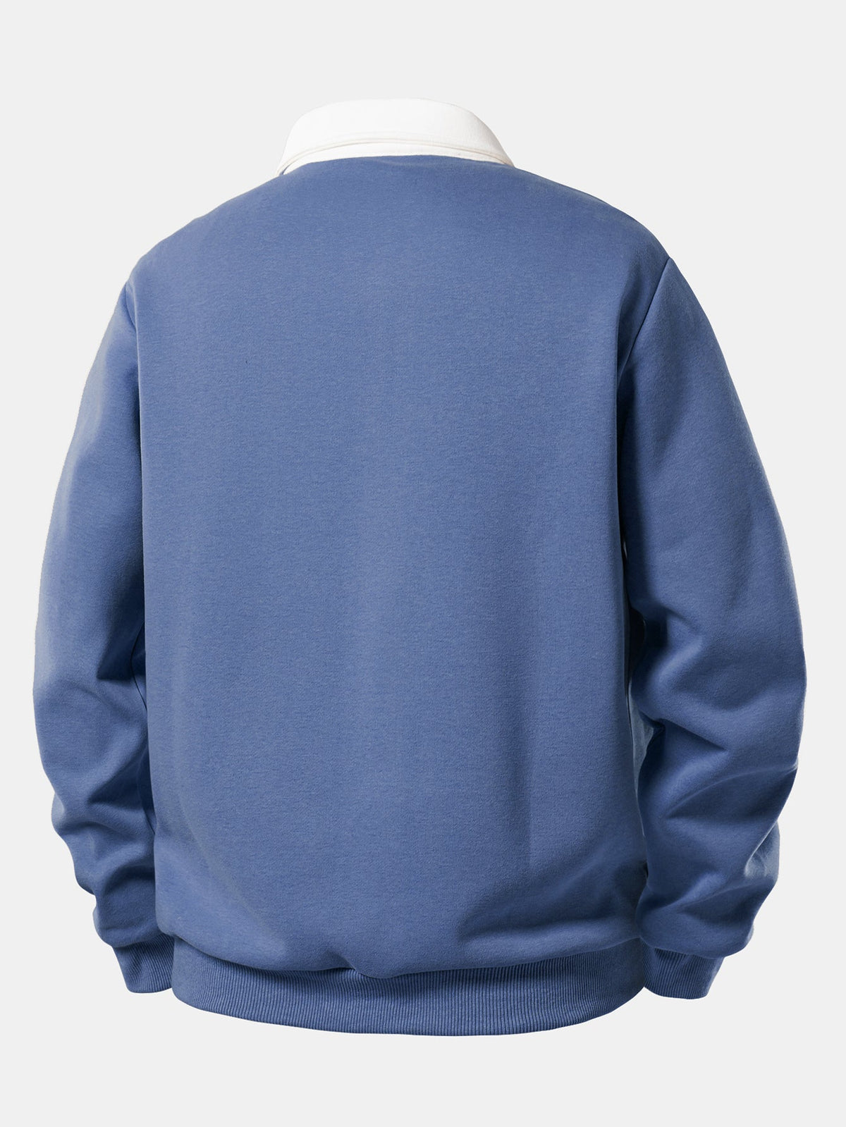 Contrast Collar Sweatshirt