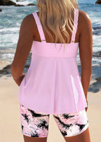 Edith | Floral Tankini mit Shorts