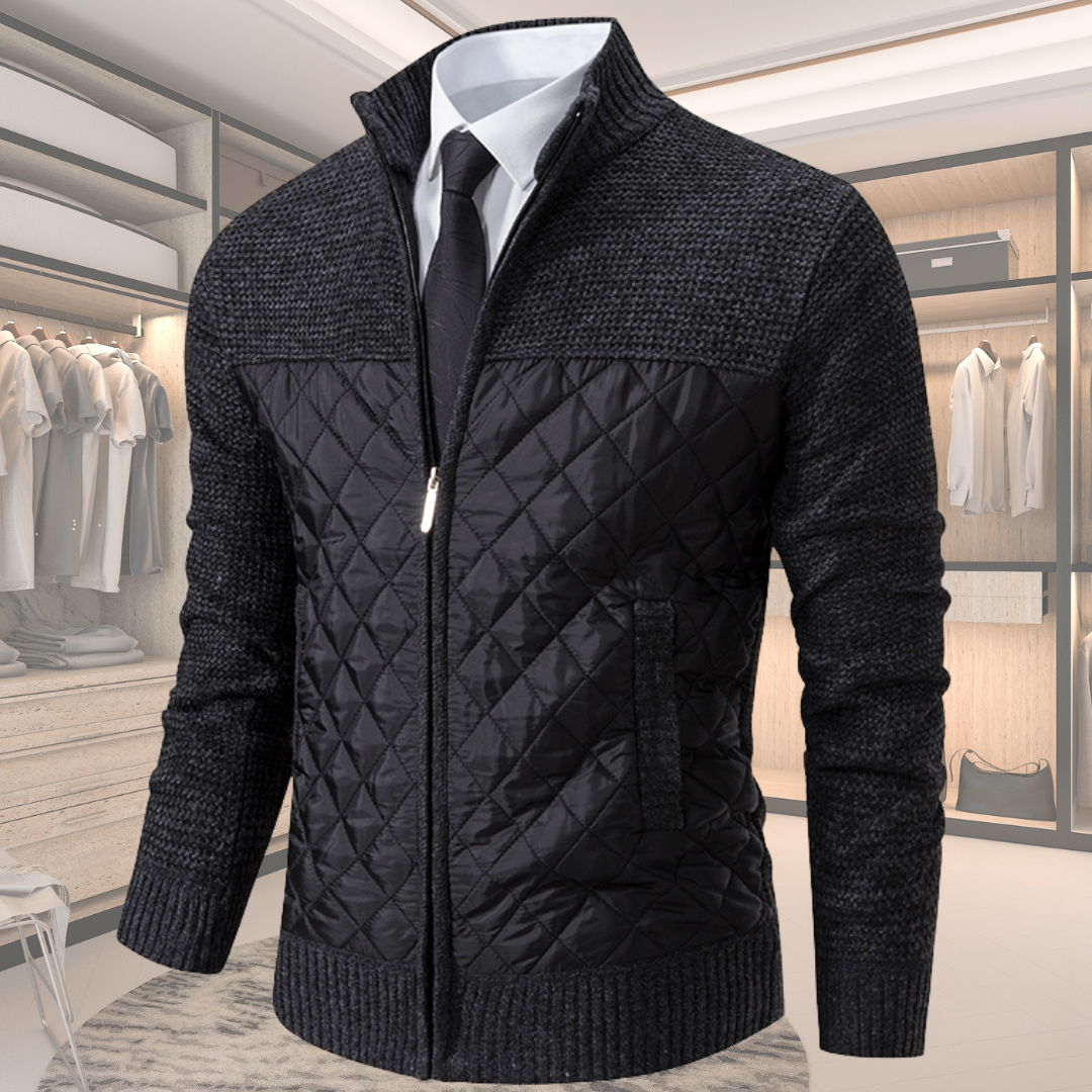 Leandro™ – Stilvolle Wolljacke für Herren
