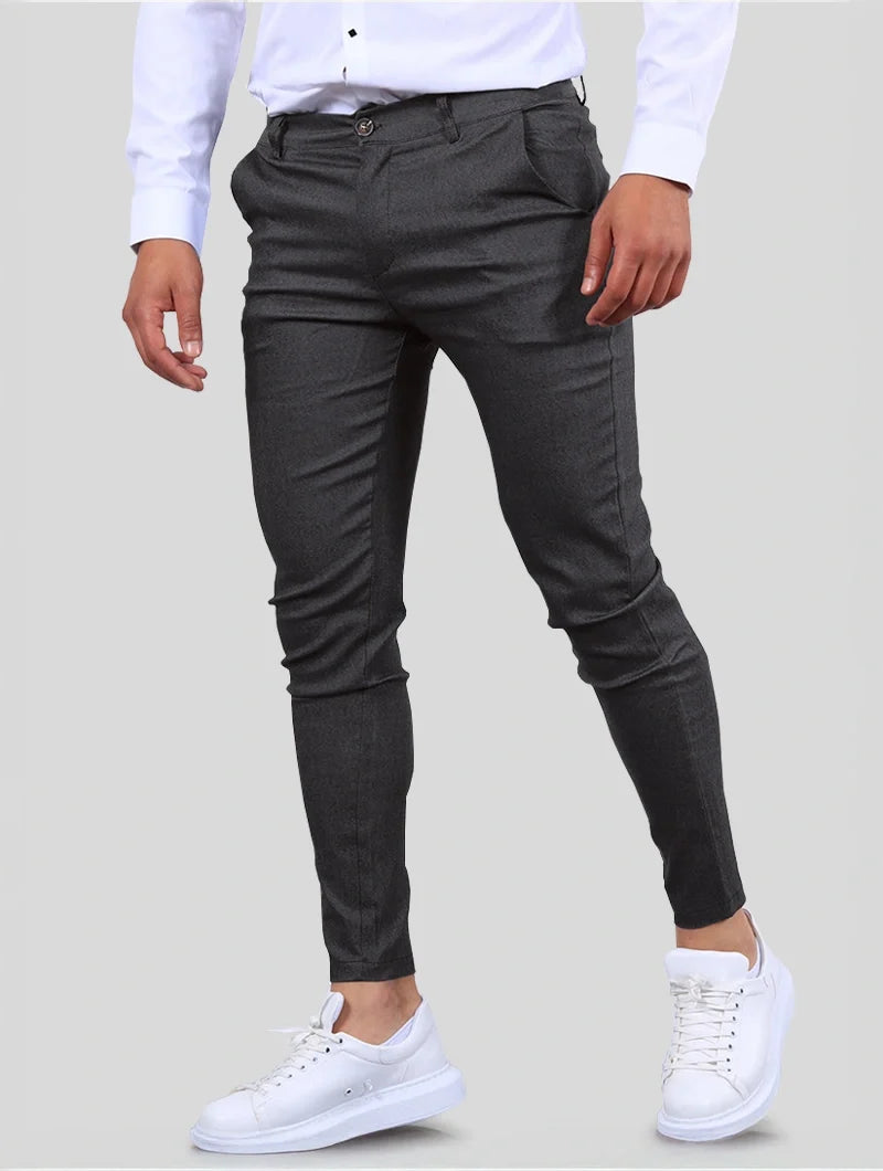 Noa Stretch Pants - Gray