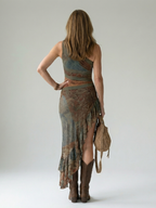 Zalia | Elegantes Midi-Kleid in ruhigem Design