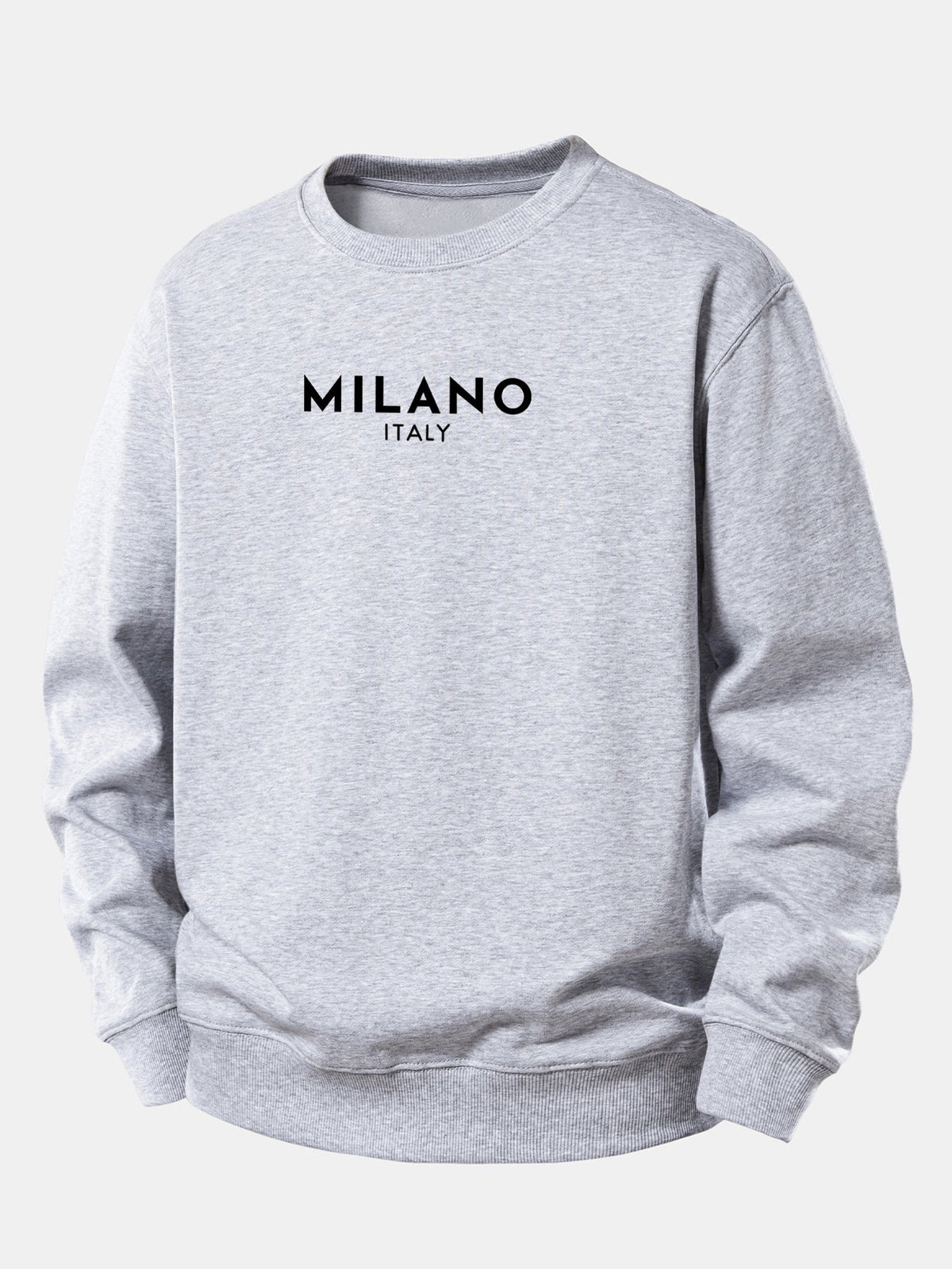 Relaxed Fit Sweatshirt mit Milano-Print