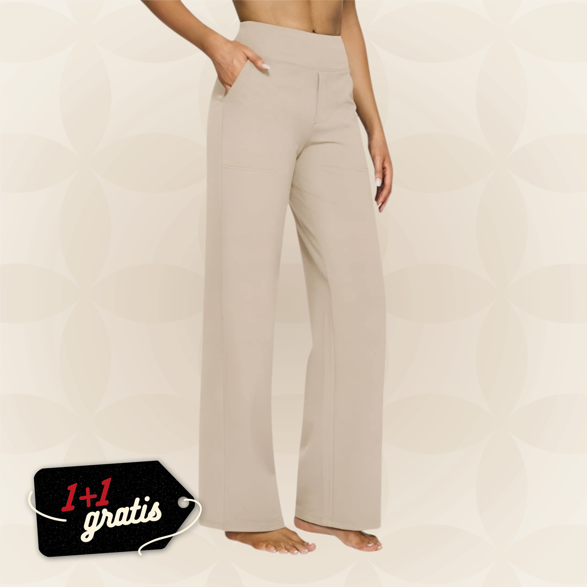 Sanne – Bequeme Stretchhose für jede Frau - Jetzt 1+1 GRATIS!