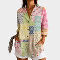 Patchwork Sunny Garden Blouse