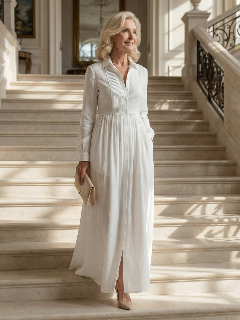 Lioren | Flowing Soft Maxi Dress