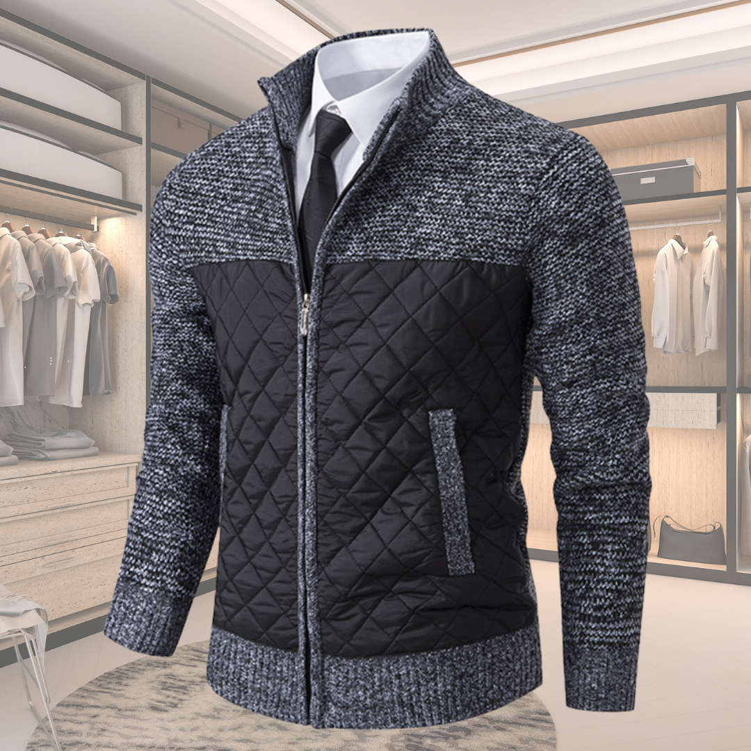 Leandro™ – Stilvolle Wolljacke für Herren