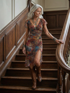 Aeris | Ruhiger Midi-Kleid Halter