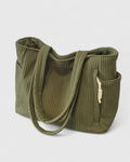 Liorane | Elegante Ripp-Tasche mit Kordel-Elementen