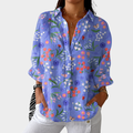 Farbenfrohe und Leichte Bedruckte Bluse