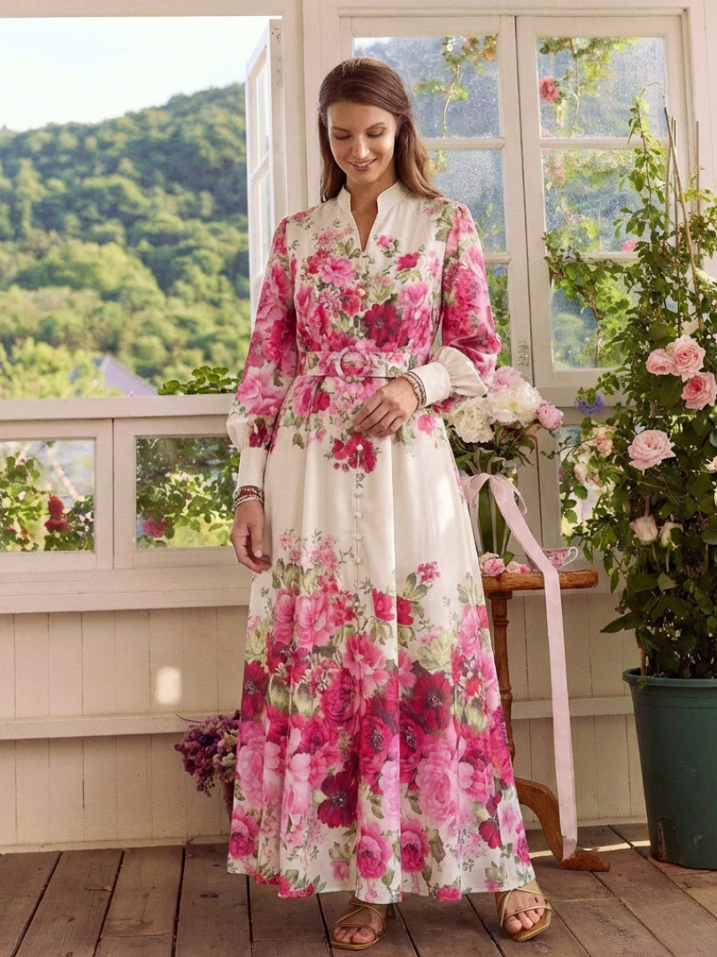 Kennedy | Floral Maxi Belt
