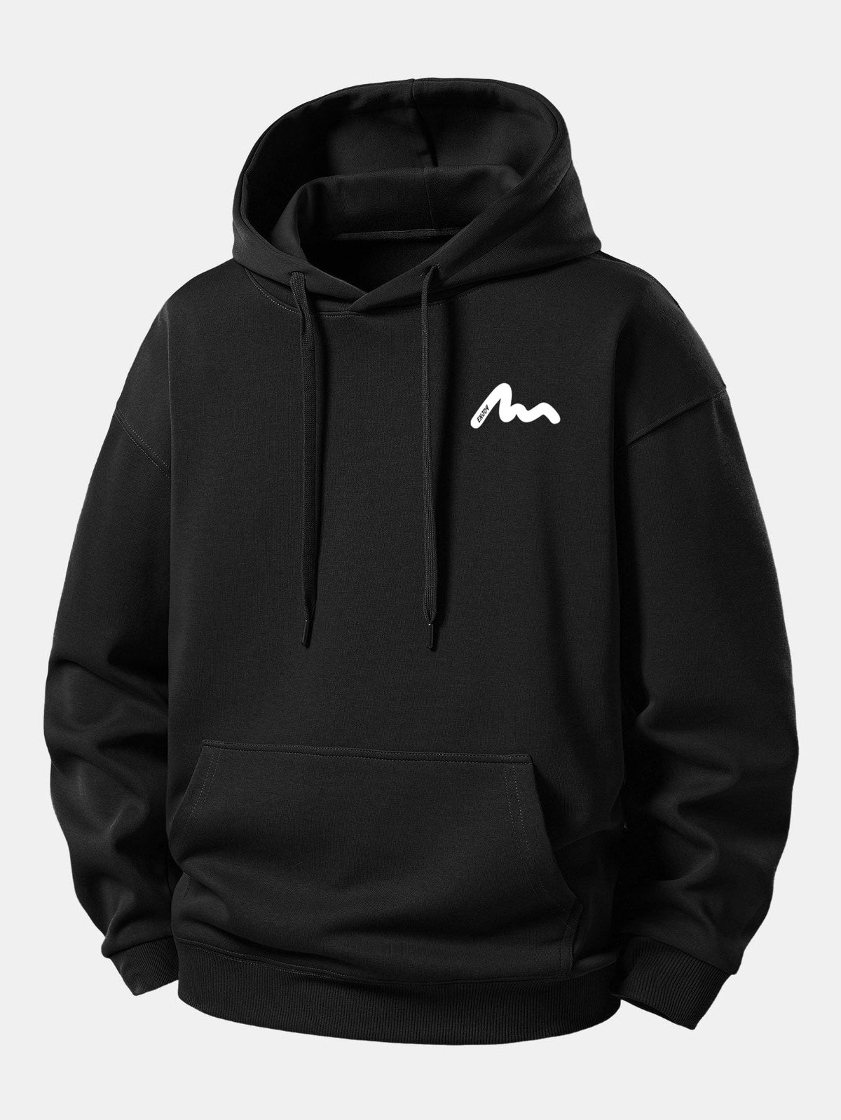Bequemer Hoodie mit Schriftzug