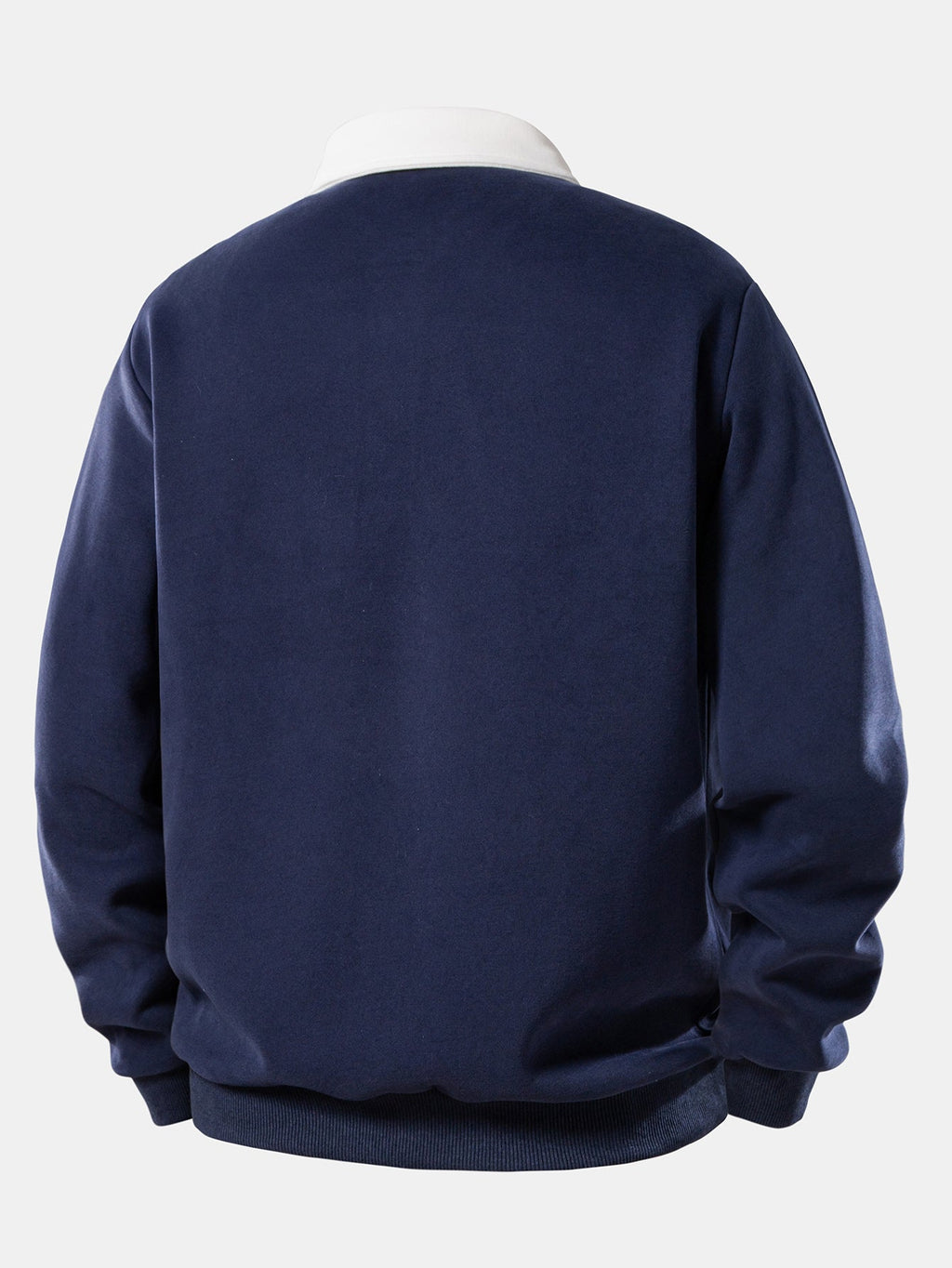 Contrast Collar Sweatshirt