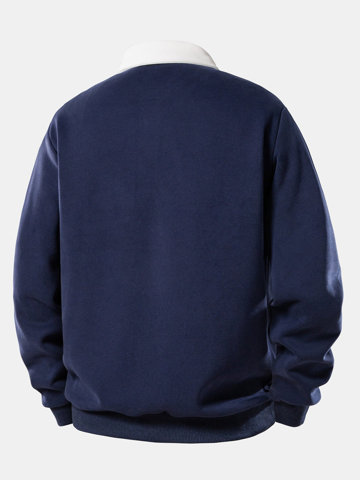 Contrast Collar Sweatshirt