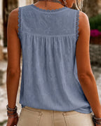 Marjet | V-Neck Lace Tank Top