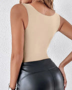 Jet | U-Neck Shapewear Tanktop mit Integriertem BH