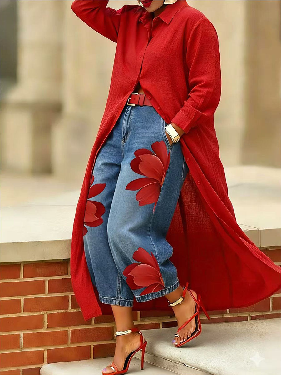 Emma | Chic Loose-Fit Jeans
