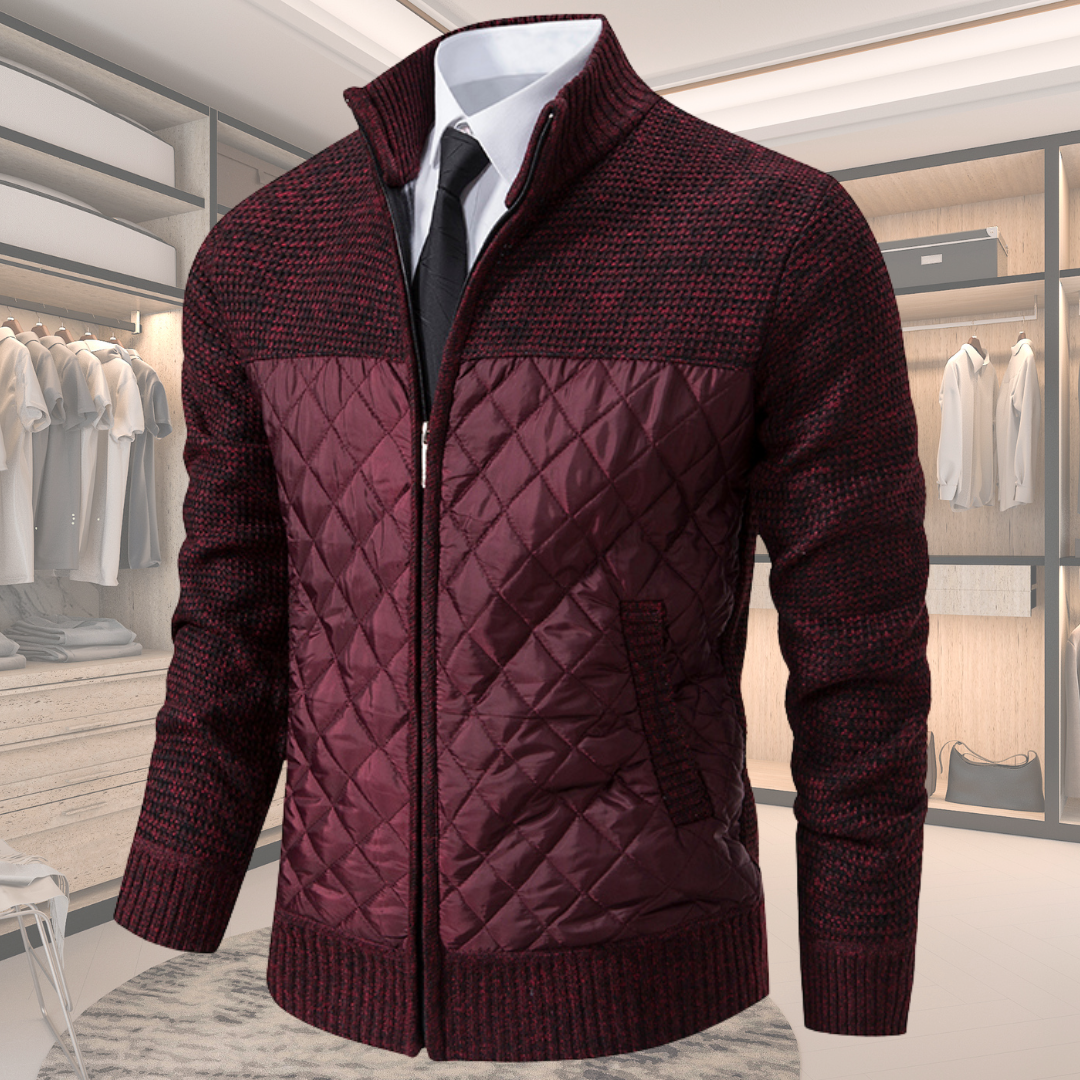 Leandro™ – Stilvolle Wolljacke für Herren