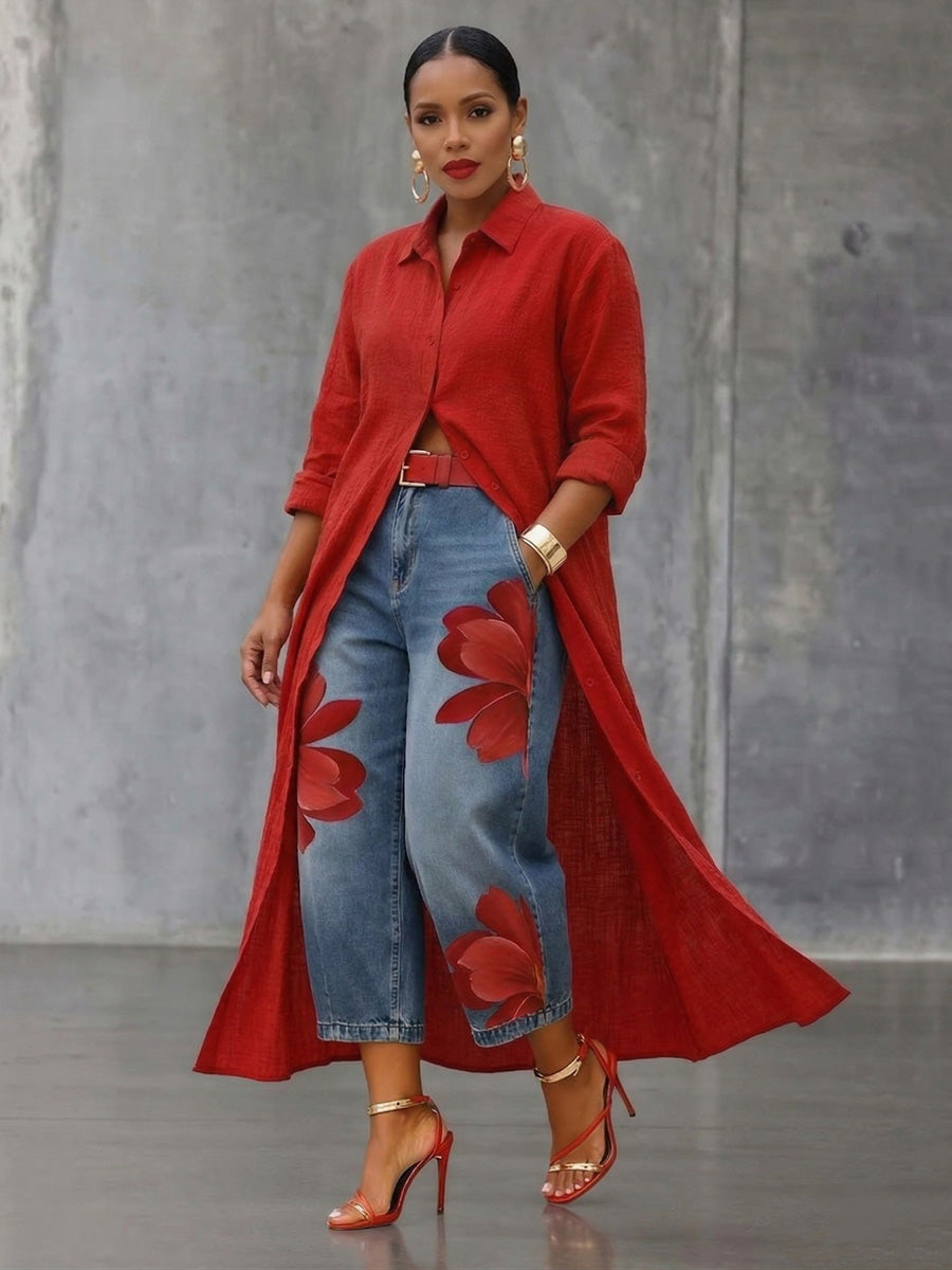Emma | Chic Loose-Fit Jeans
