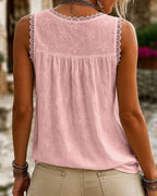 Marjet | V-Neck Lace Tank Top