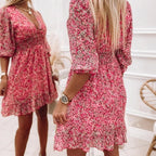 Sunna - Stilvolles Blumenkleid