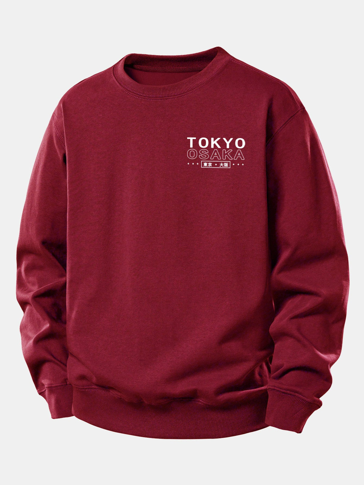 Relaxed Fit Sweatshirt with Tokyo Osaka Print