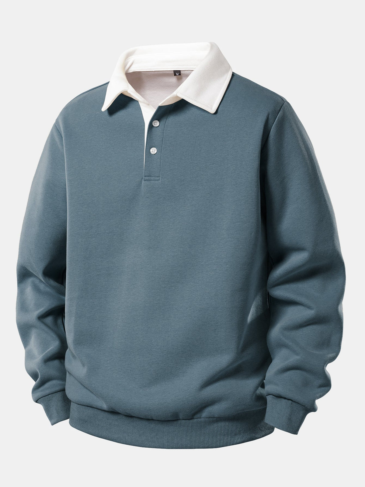 Contrast Collar Sweatshirt