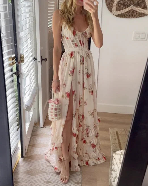 Scarlett | Romantisches Blumen-Kleid