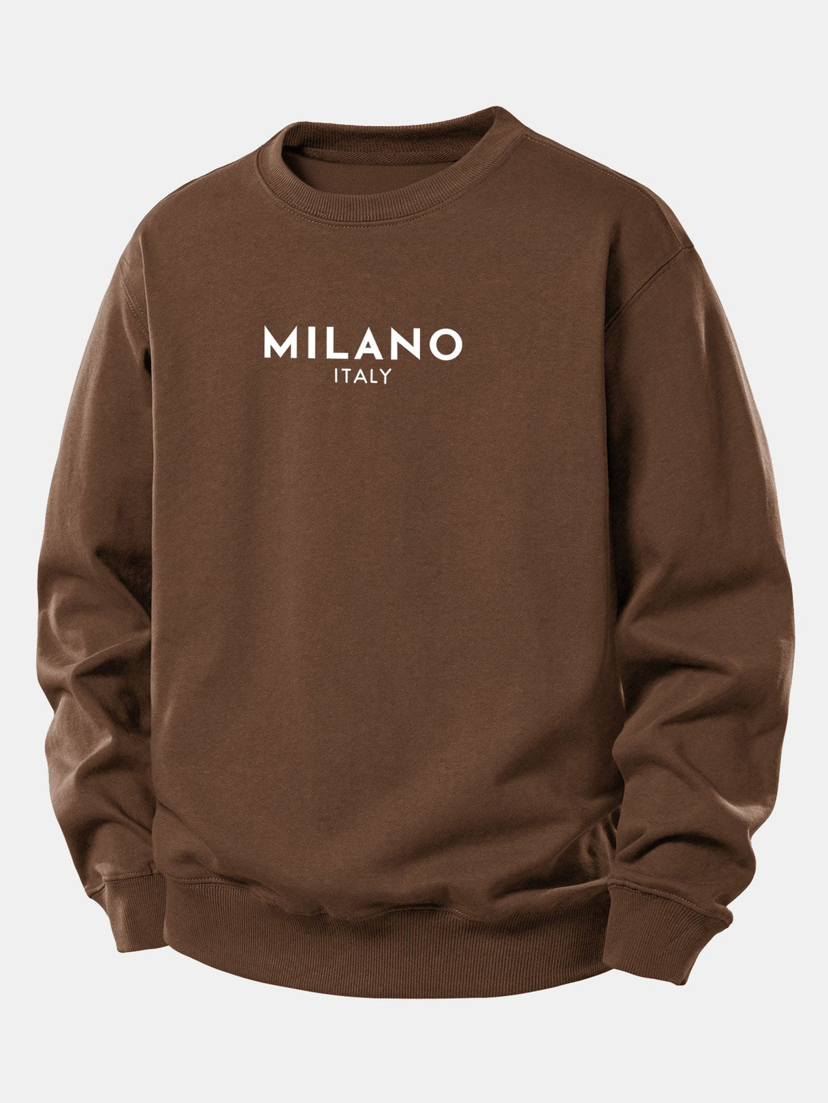 Relaxed Fit Sweatshirt mit Milano-Print