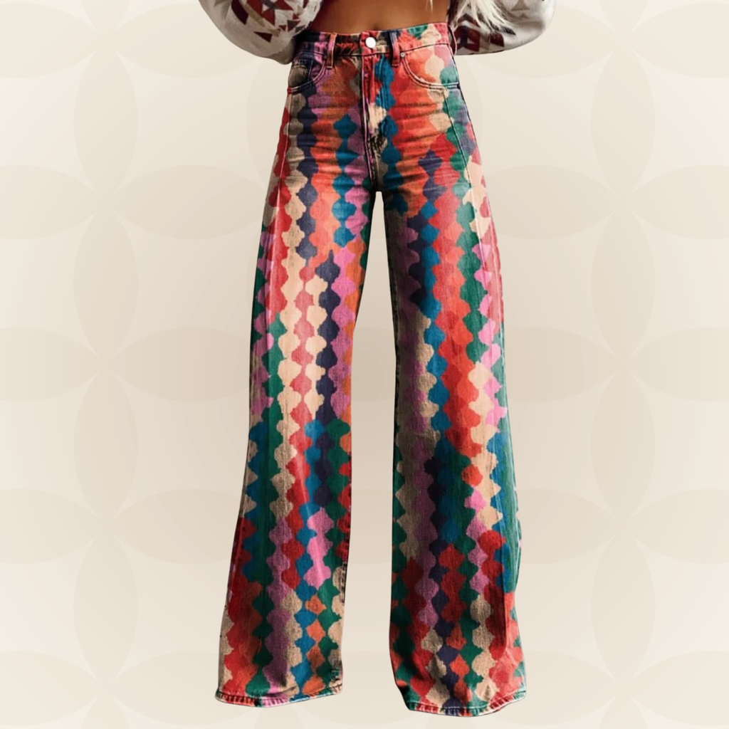 Amélie - Stilvolle Bohemian-Hosen