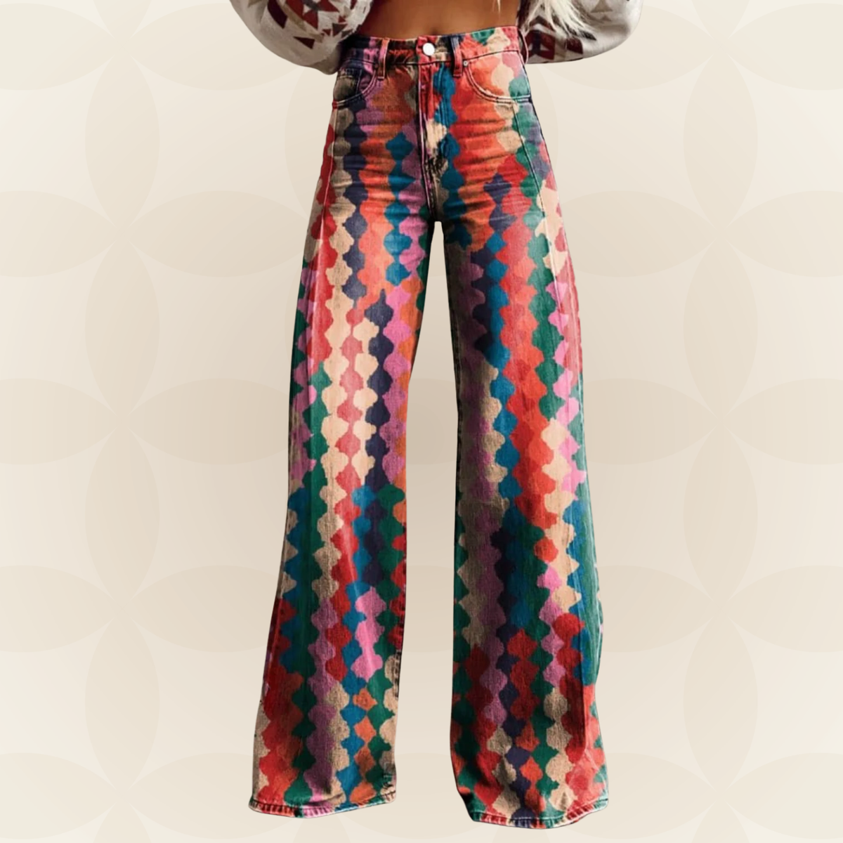 Amélie - Stilvolle Bohemian-Hosen