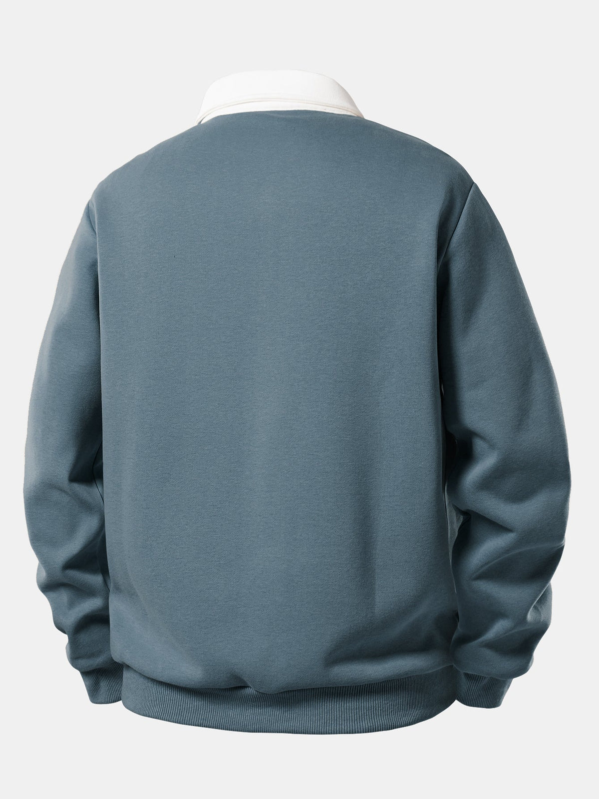 Contrast Collar Sweatshirt