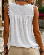 Marjet | V-Neck Lace Tank Top