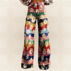 Léon - Stilvolle Blumenhose