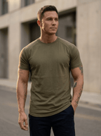 Aleano Fit T-Shirt - Olive Green