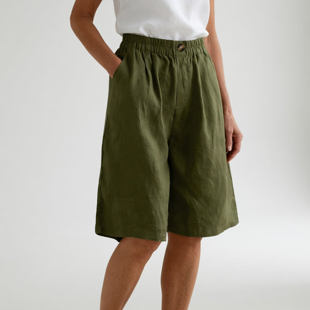 Wandeline™ — Bequeme, weite Sommerhose mit elastischem Bund
