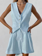 Sophia Cover Up Zweiteiliges Shorts-Set