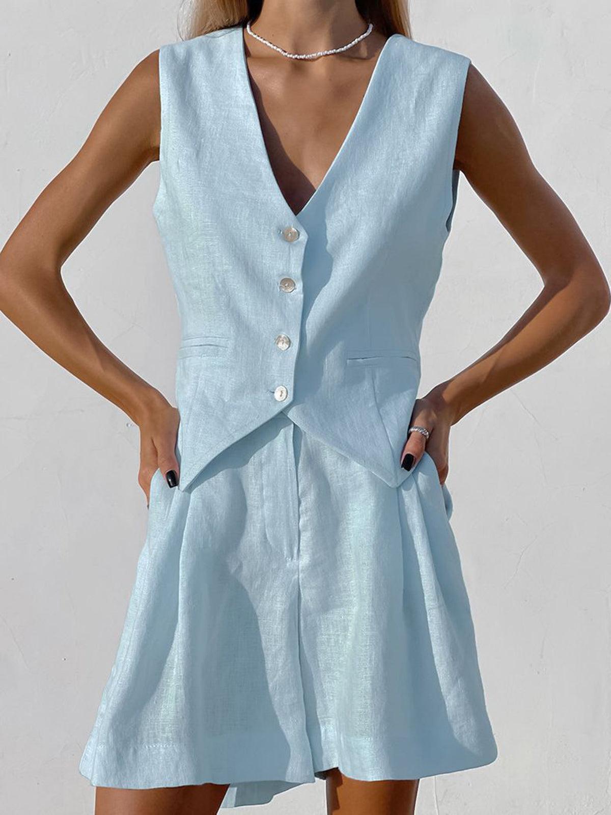 Sophia Cover Up Zweiteiliges Shorts-Set
