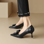 Célora Leather Strap Heels