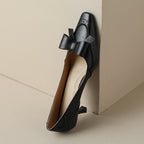 Célora Leather Strap Heels