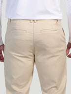 Beige Astino Stretch Trousers